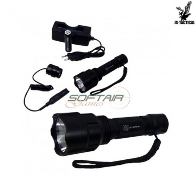 Torcia Led 250 Lumen In Metallo Js Tactical (js-ft250)