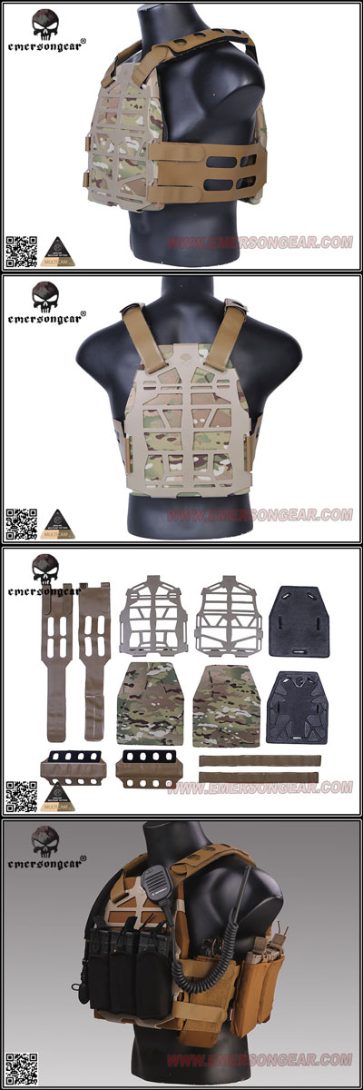  EMERSONGEAR LV-MBAV PC Tactical Vest for Paintball